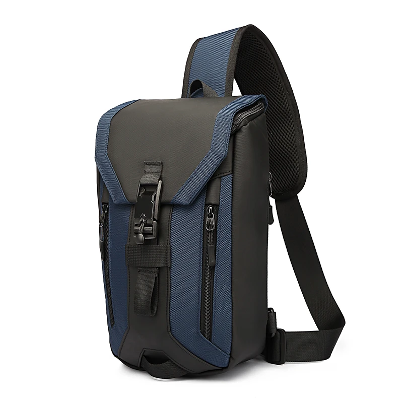 College Sling Bag With Usb Charing Port